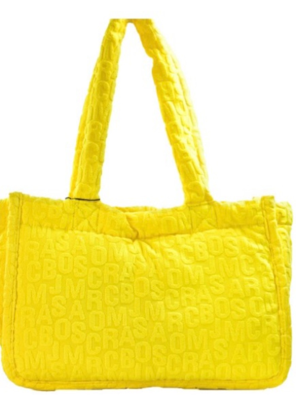 Marc Jacobs Yellow Quilted Cosmetic Pouch - Picture 7 of 7